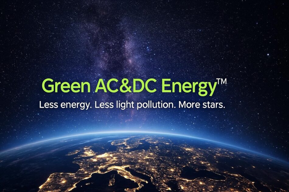 Green AC&DC Energy™ – a personal author’s contribution to energy, health and the stars