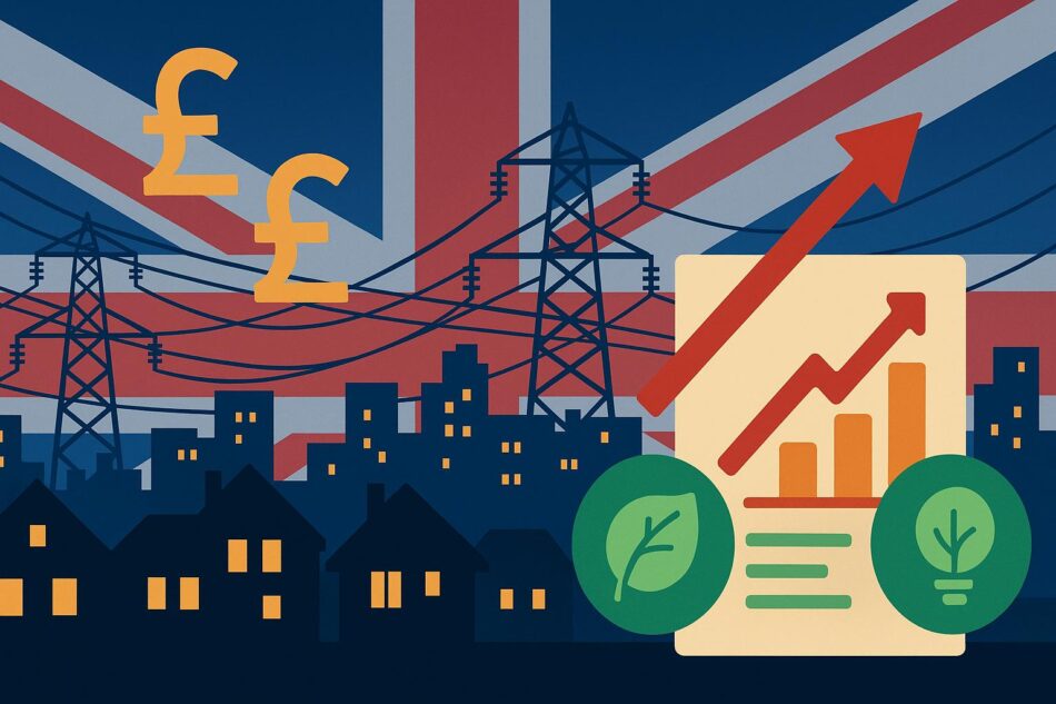 When the grid eats the promise: why UK energy bills are rising – and what ΔE* could change